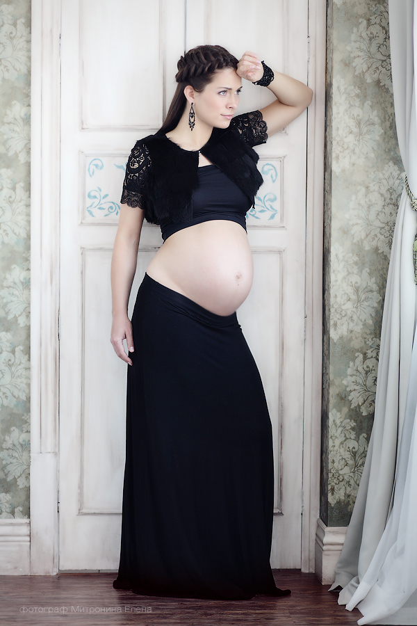 фотосессия беременных в студии